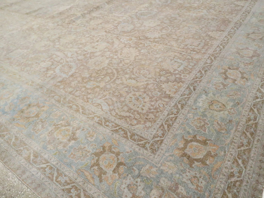 Antique Persian Tabriz Oversize Carpet, No.20010 - Gss