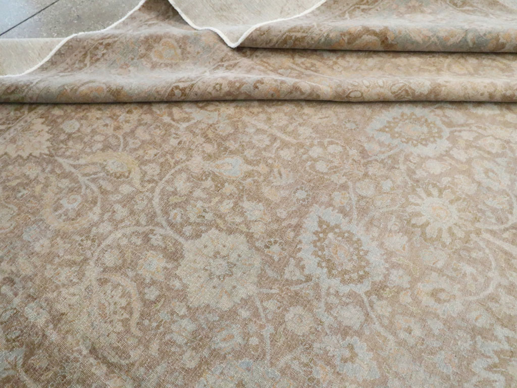 Antique Persian Tabriz Oversize Carpet, No.20010 - Gss