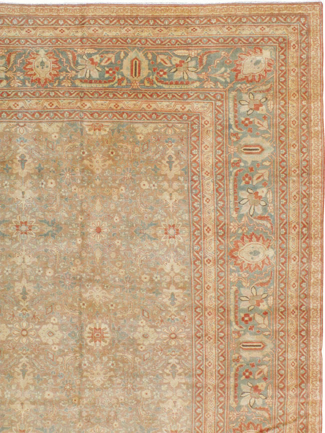 Antique Persian Tabriz Carpet, No.20012 - Gss