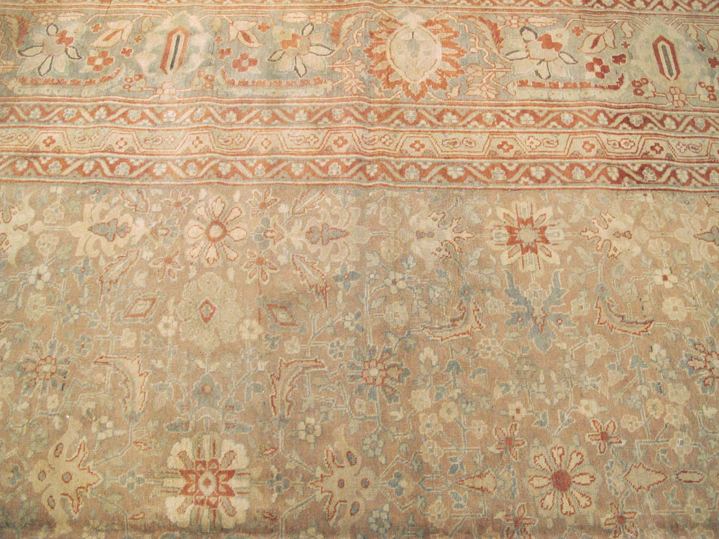 Antique Persian Tabriz Carpet, No.20012 - Gss
