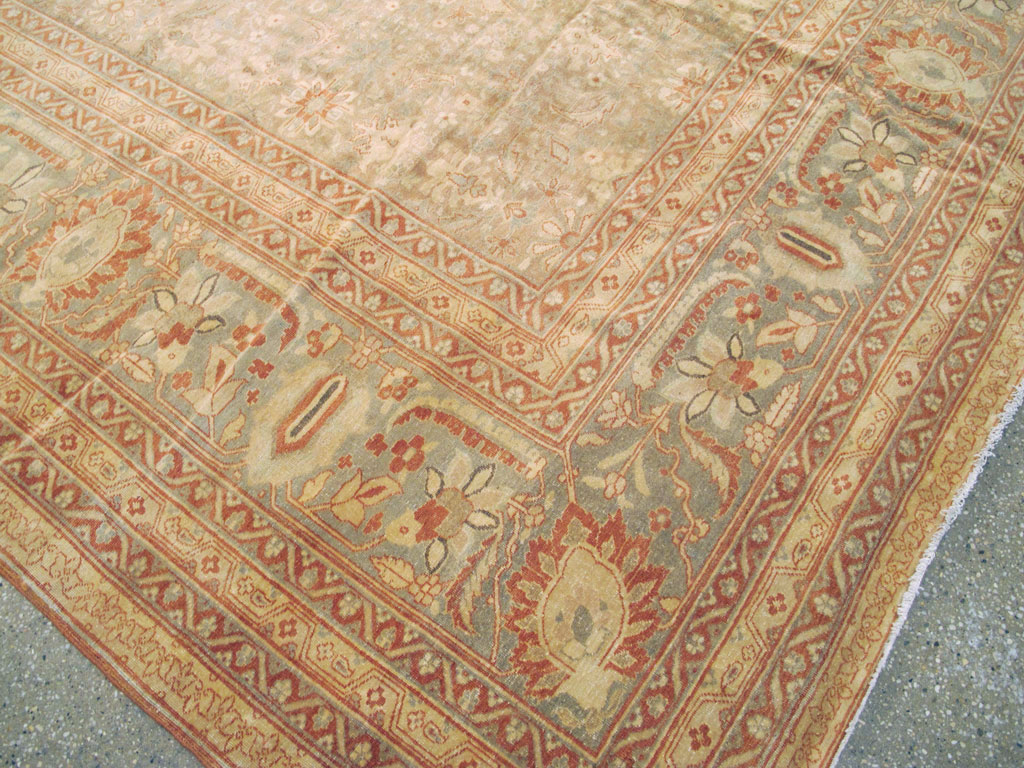 Antique Persian Tabriz Carpet, No.20012 - Gss