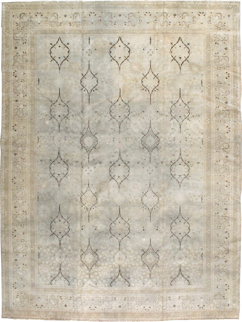Antique Persian Tabriz Carpet, No.20014 - Gss
