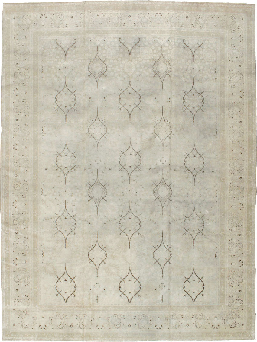 Antique Persian Tabriz Carpet, No.20014 - Gss