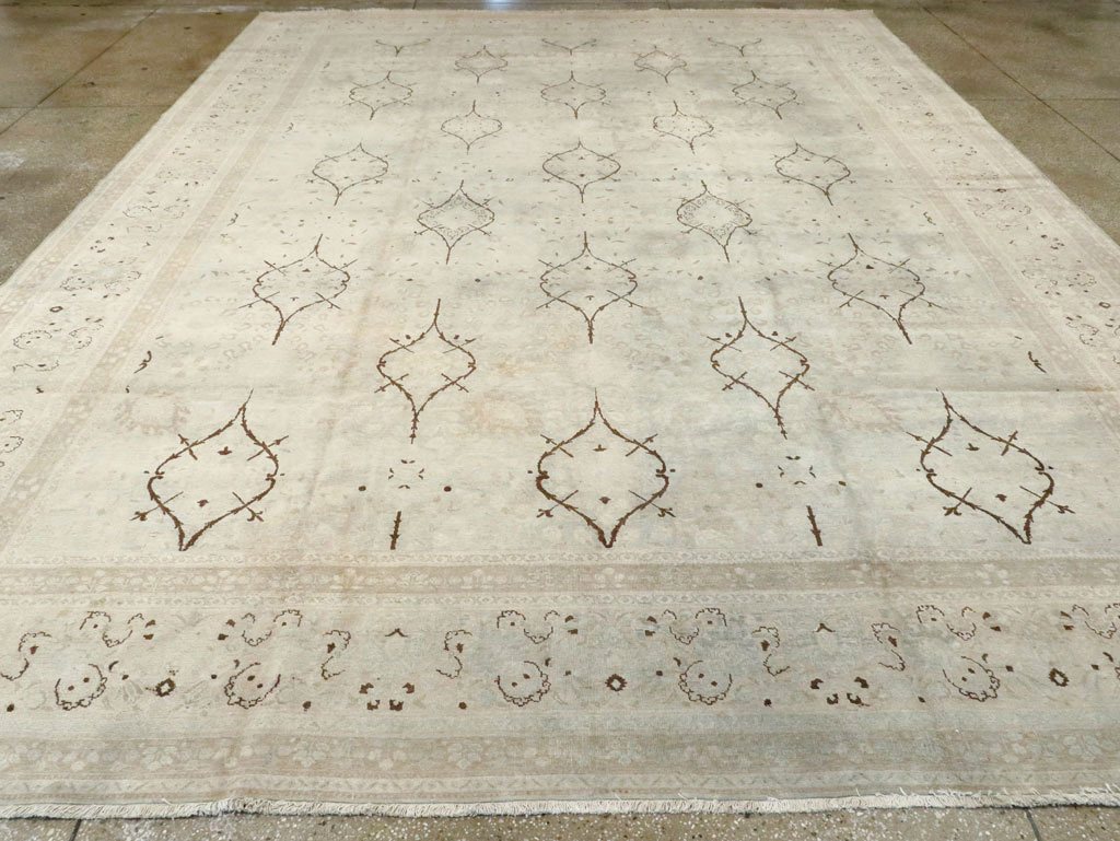 Antique Persian Tabriz Carpet, No.20014 - Gss