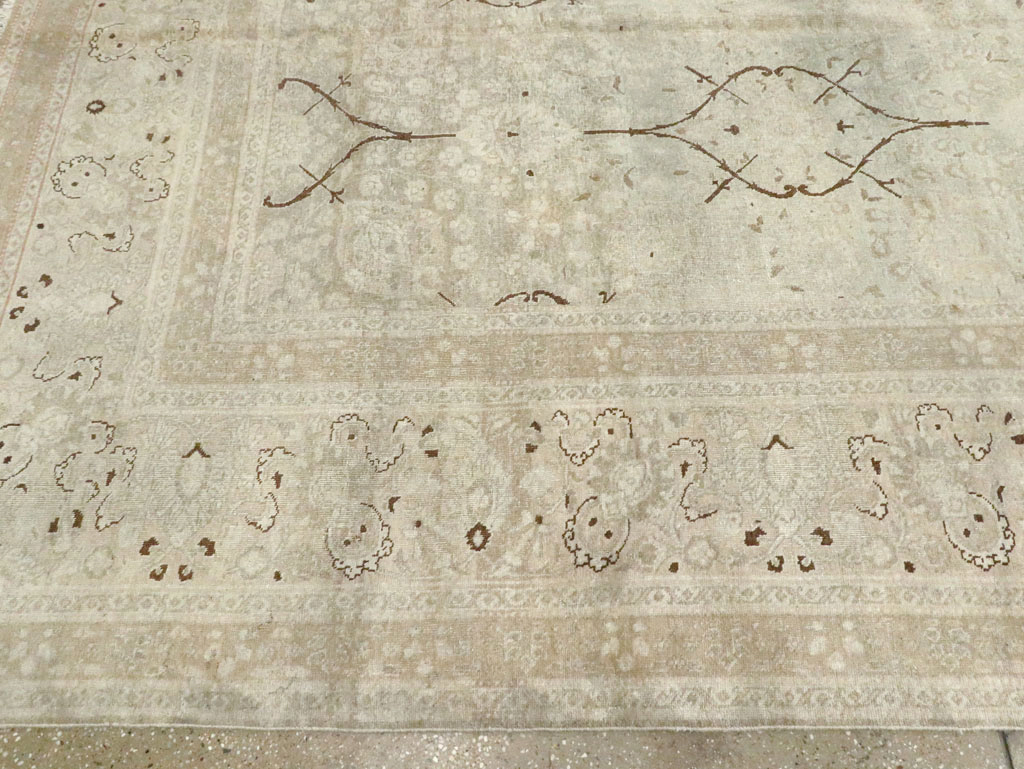 Antique Persian Tabriz Carpet, No.20014 - Gss