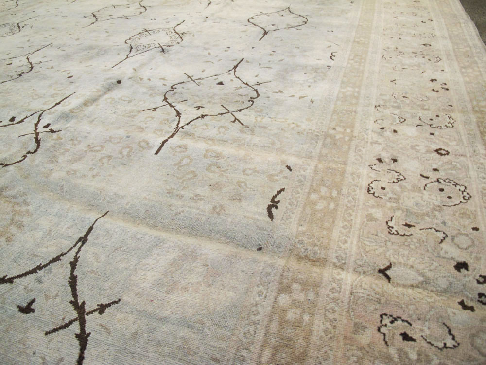 Antique Persian Tabriz Carpet, No.20014 - Gss