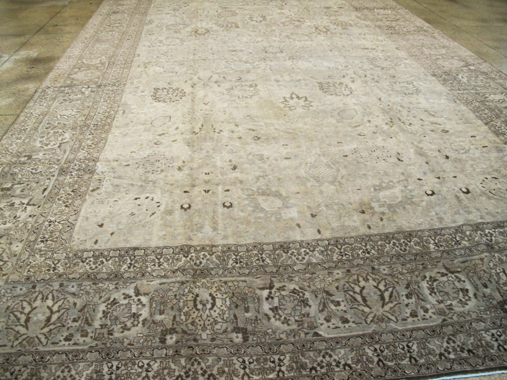 Antique Persian Tabriz Carpet, No.20018 - Gss