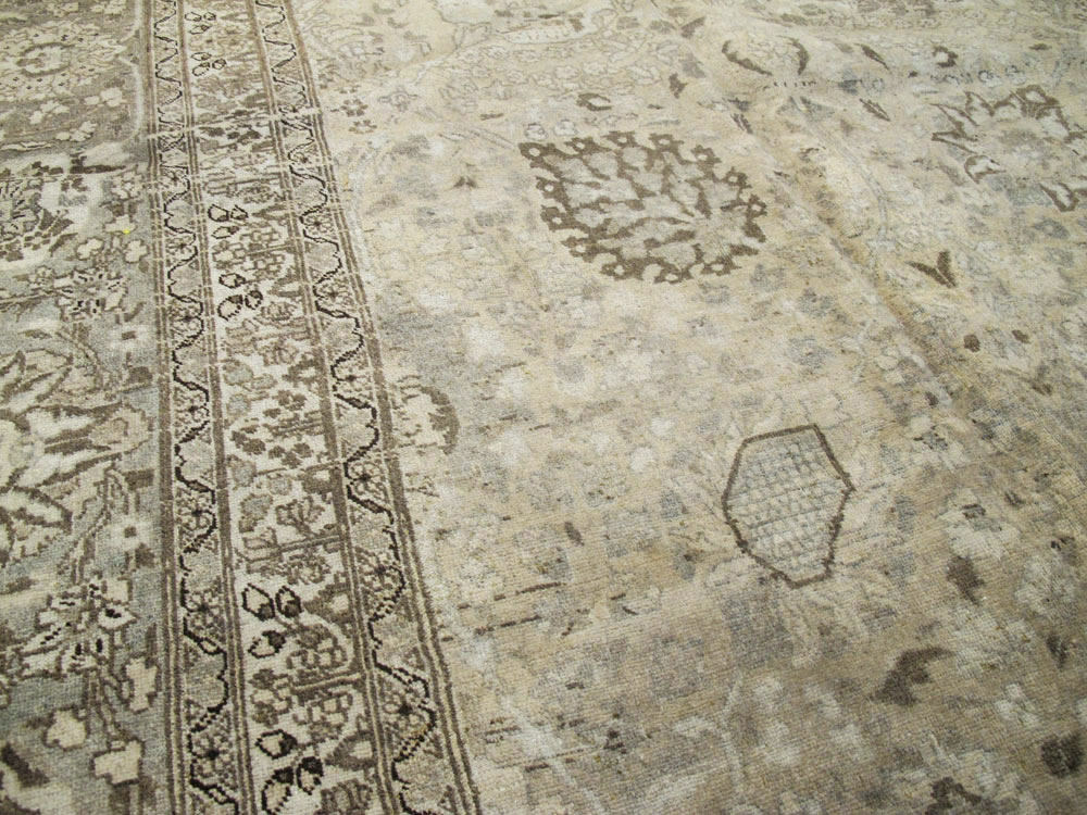 Antique Persian Tabriz Carpet, No.20018 - Gss