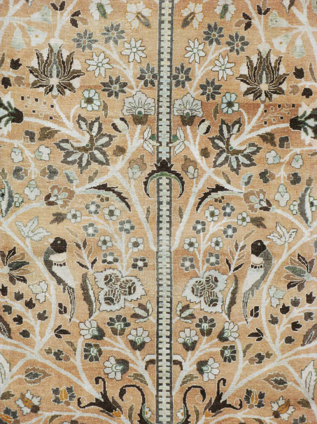 Vintage Persian Mashad Carpet, No.20022 - Gss