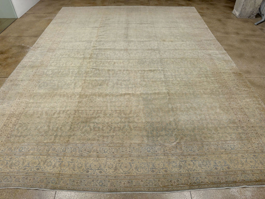 Antique Persian Tabriz Carpet, No.20023 - Gss