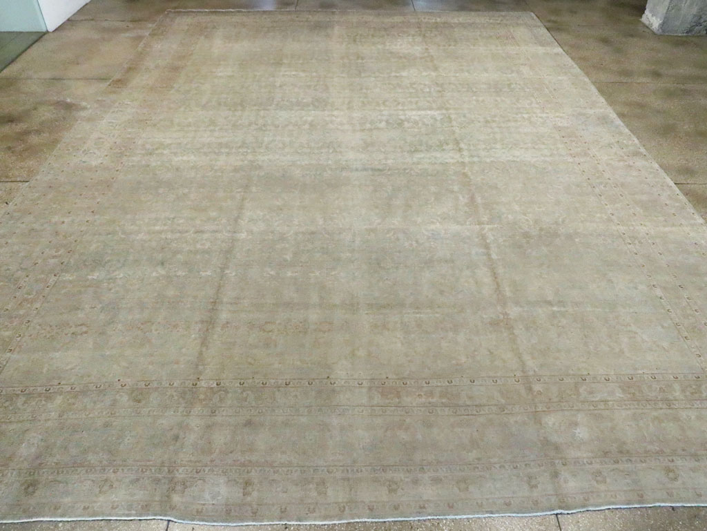 Antique Persian Tabriz Carpet, No.20023 - Gss