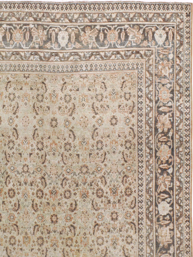 Antique Persian Tabriz Carpet, No.20025 - Gss