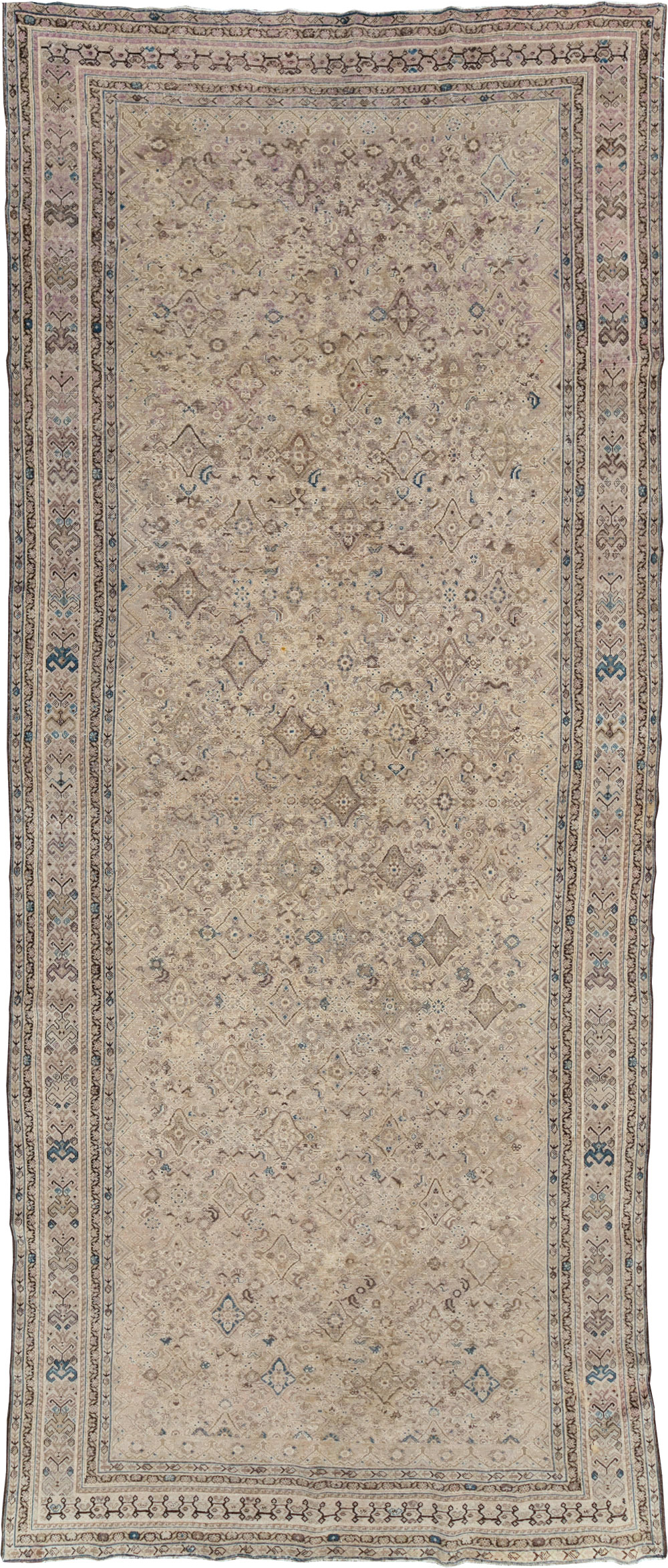Antique Persian Malayer Gallery Carpet, No.20028 - Gss