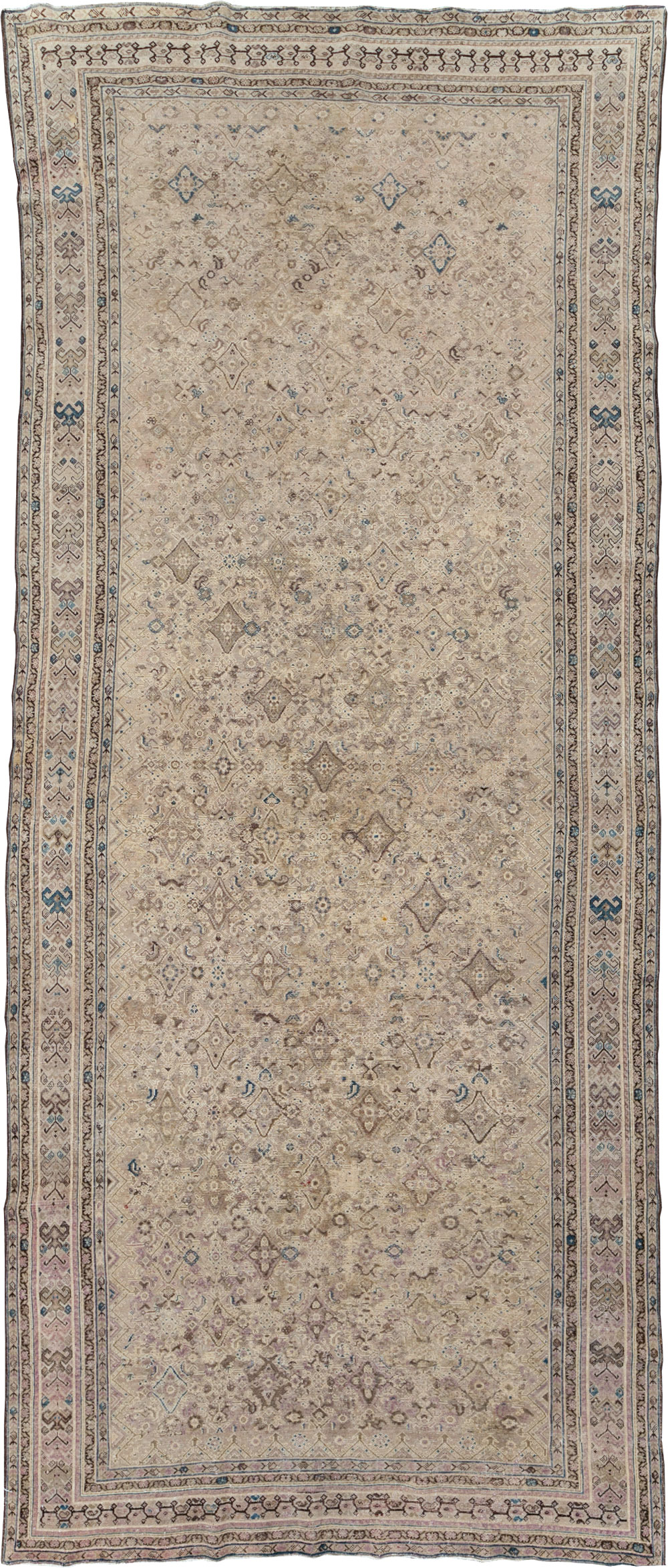 Antique Persian Malayer Gallery Carpet, No.20028 - Gss