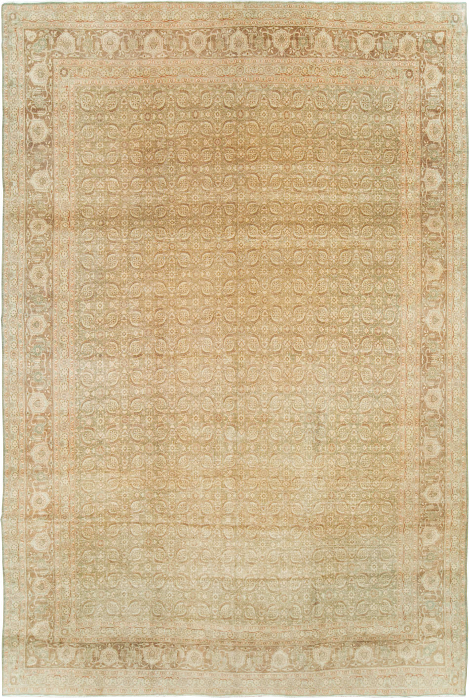 Antique Persian Lavar Kerman Carpet, No.20039 - Gss