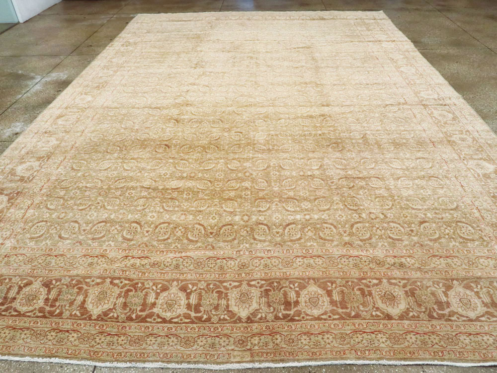 Antique Persian Lavar Kerman Carpet, No.20039 - Gss