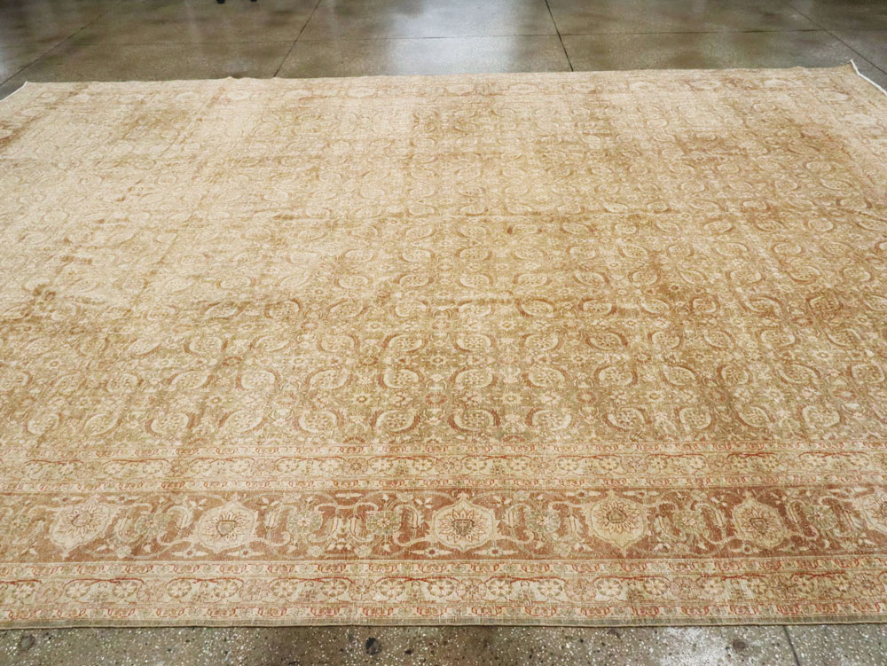 Antique Persian Lavar Kerman Carpet, No.20039 - Gss