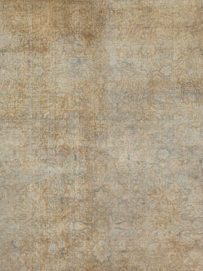 Antique Persian Tabriz Square Carpet, No.20044 - Gss