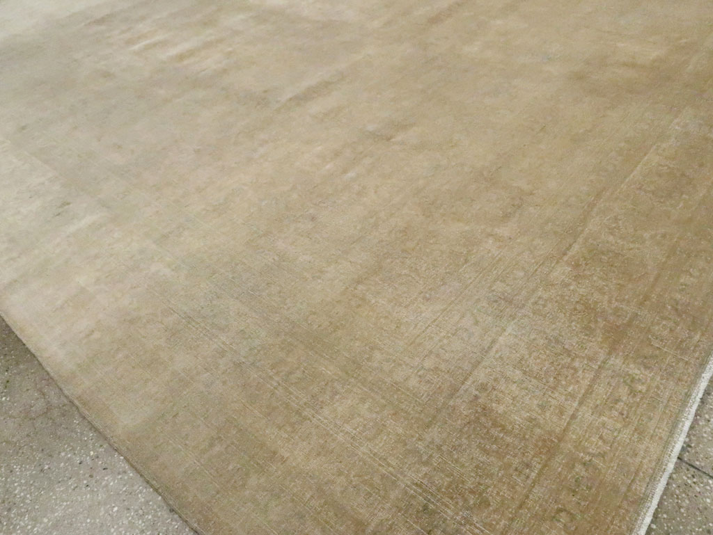 Antique Persian Tabriz Square Carpet, No.20044 - Gss