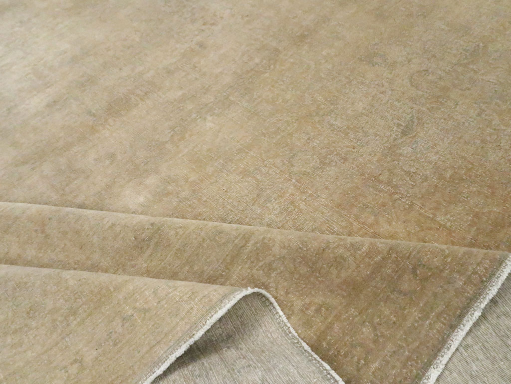 Antique Persian Tabriz Square Carpet, No.20044 - Gss