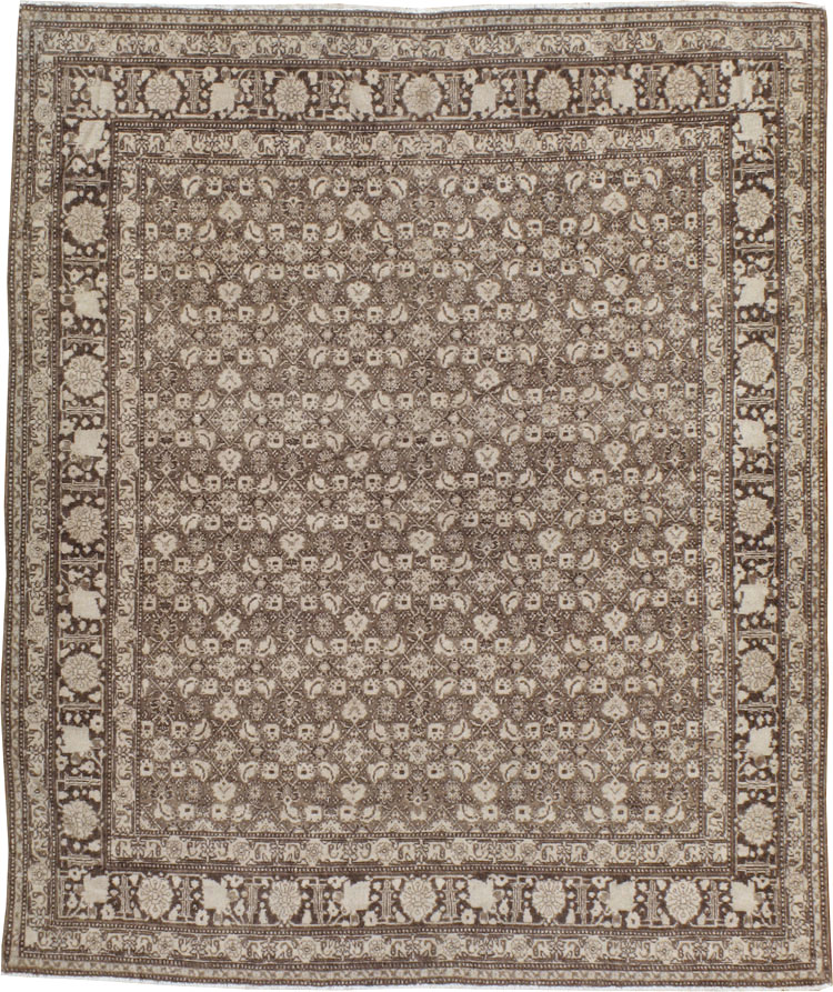 Antique Persian Senneh Tabriz Rug, No.20045 - Gss