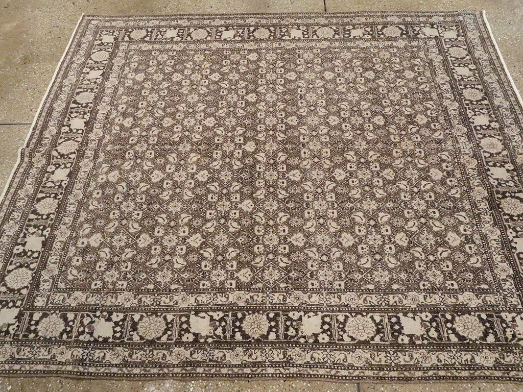 Antique Persian Senneh Tabriz Rug, No.20045 - Gss