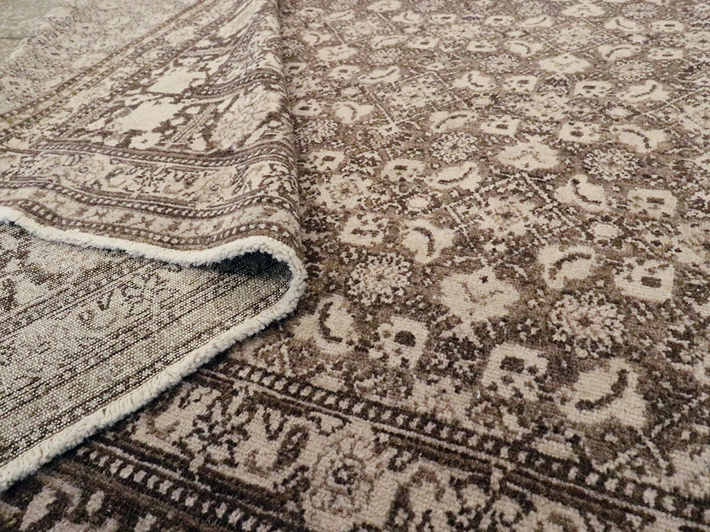 Antique Persian Senneh Tabriz Rug, No.20045 - Gss