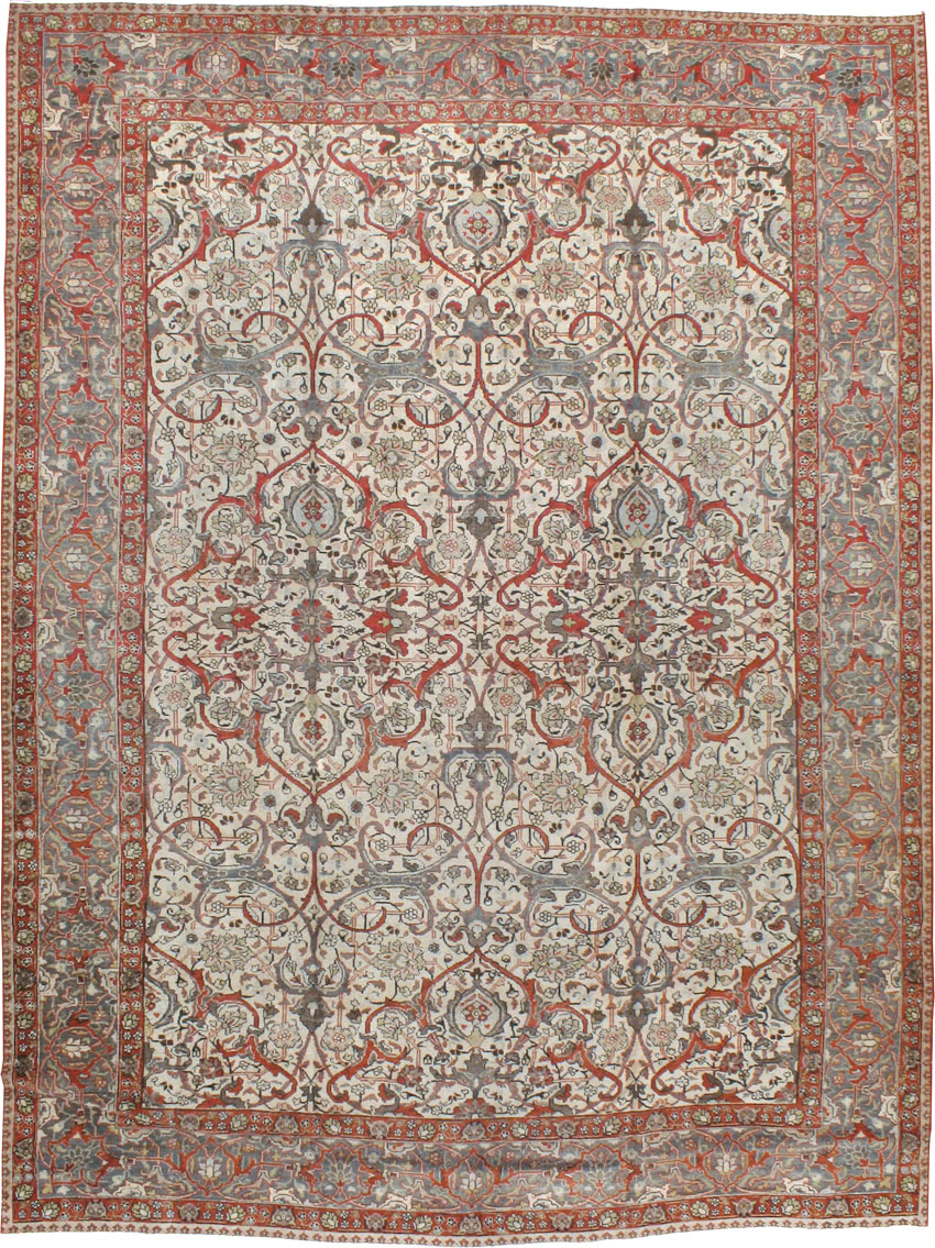 Vintage Persian Tabriz Carpet, No.20056 - Gss