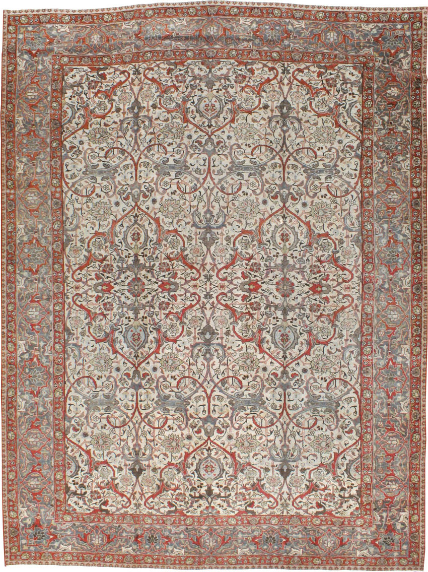 Vintage Persian Tabriz Carpet, No.20056 - Gss