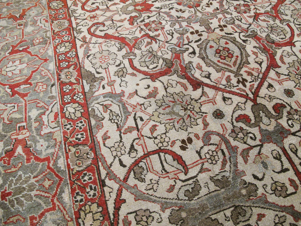Vintage Persian Tabriz Carpet, No.20056 - Gss