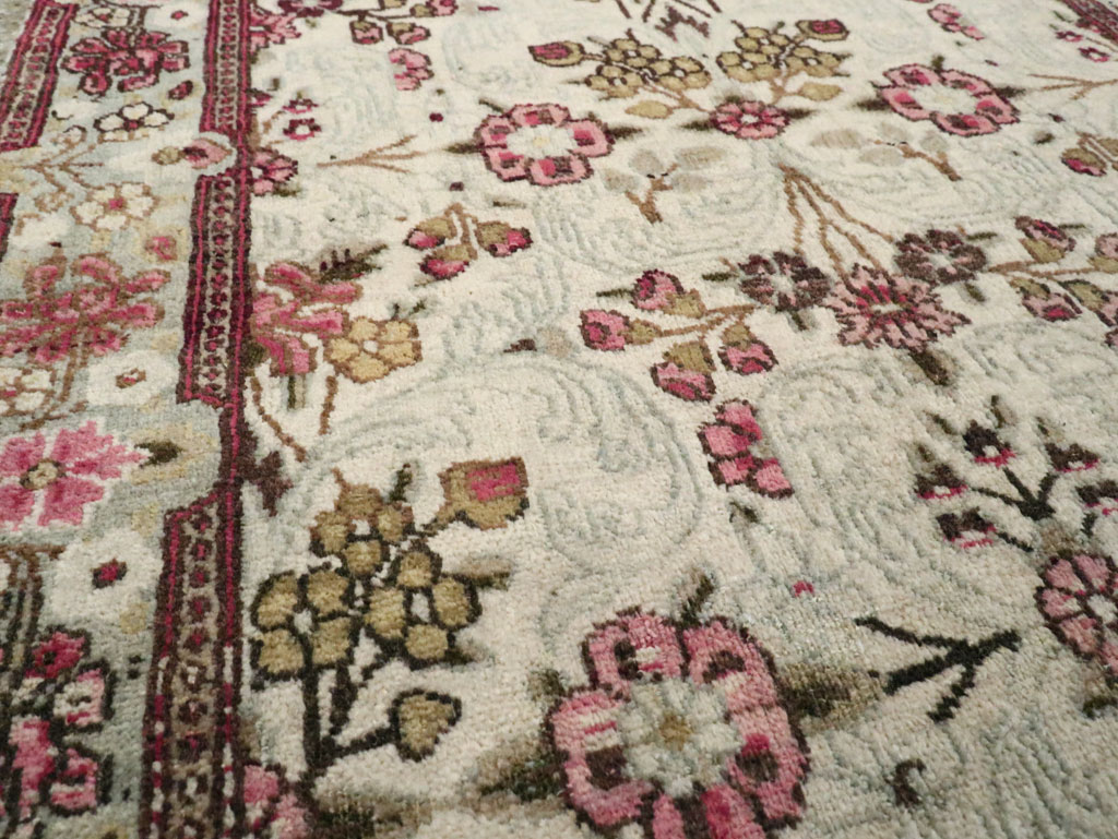 Vintage Persian Lavar Kerman Runner, No.20072 - Gss