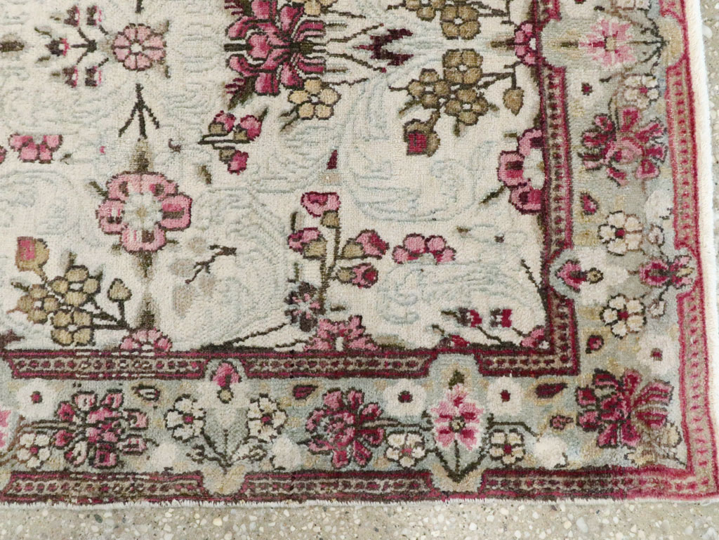 Vintage Persian Lavar Kerman Runner, No.20072 - Gss