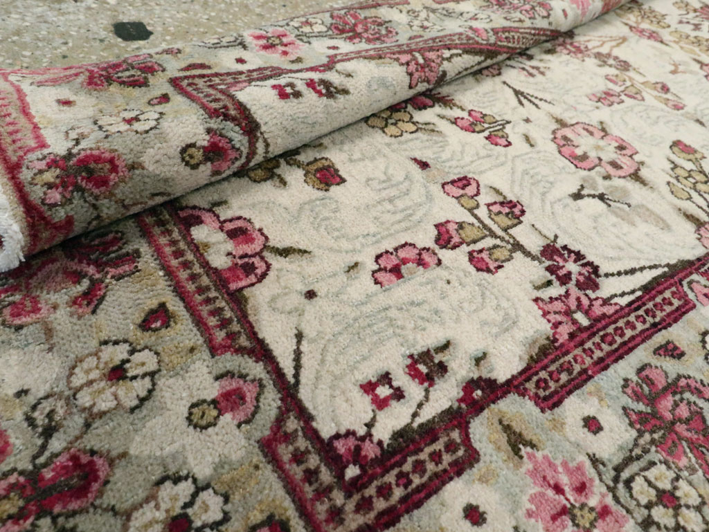 Vintage Persian Lavar Kerman Runner, No.20072 - Gss