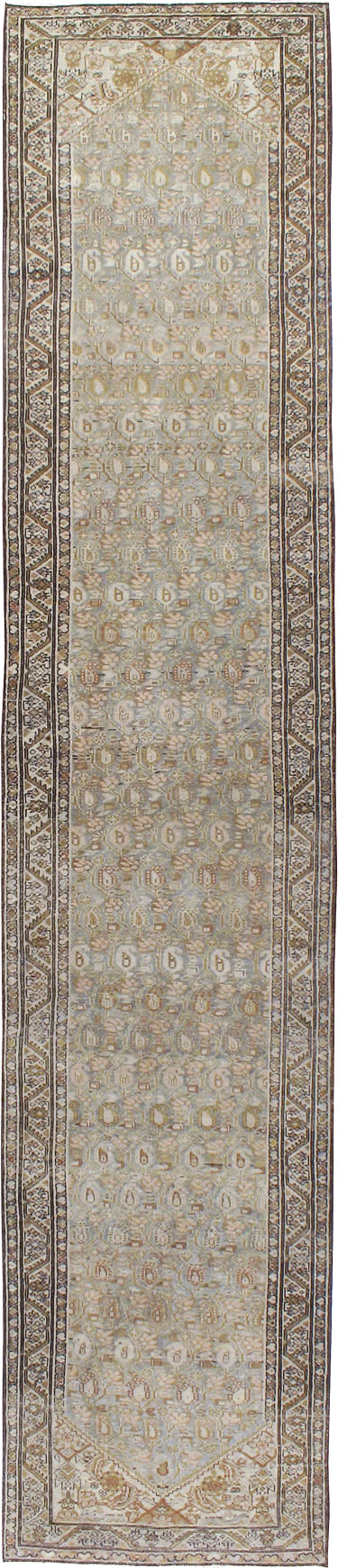 Vintage Persian Malayer Runner, No.20073 - Gss