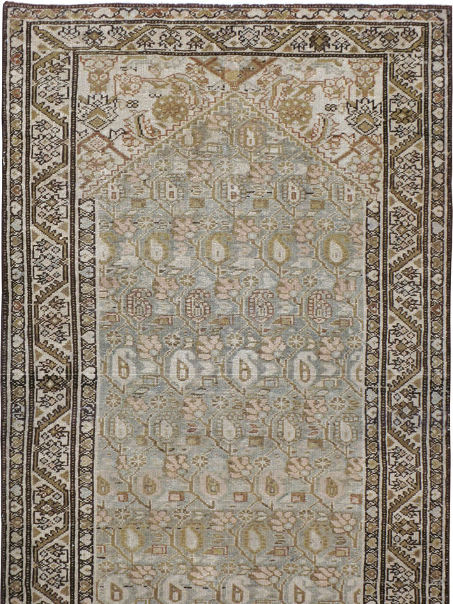 Vintage Persian Malayer Runner, No.20073 - Gss