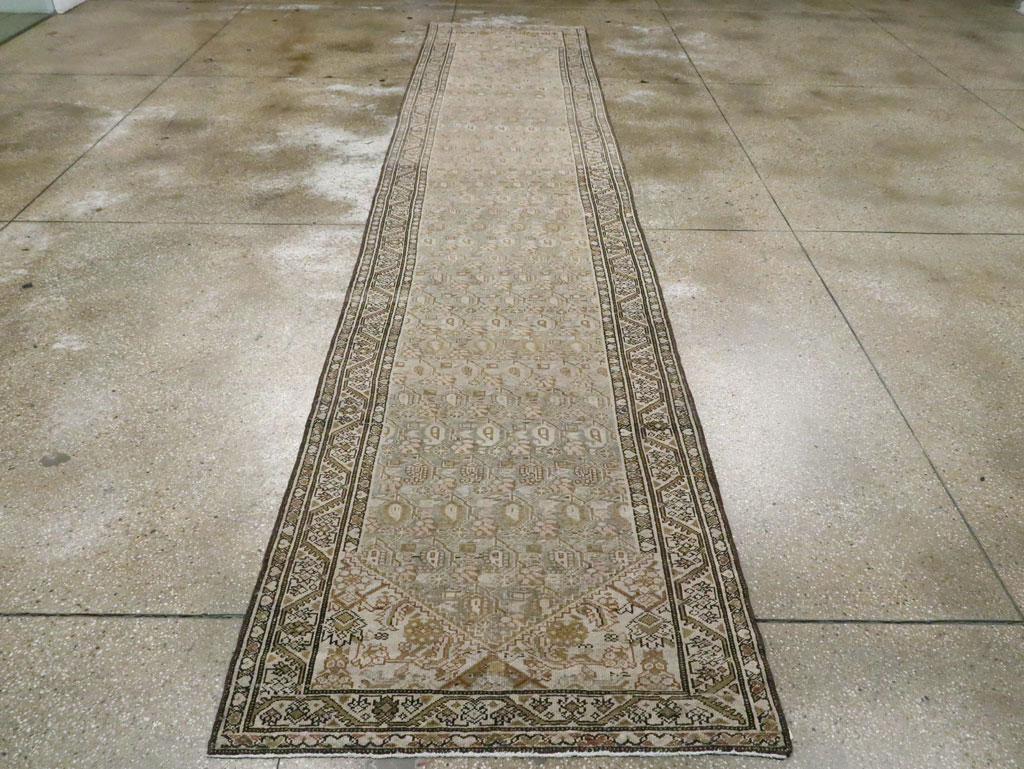 Vintage Persian Malayer Runner, No.20073 - Gss