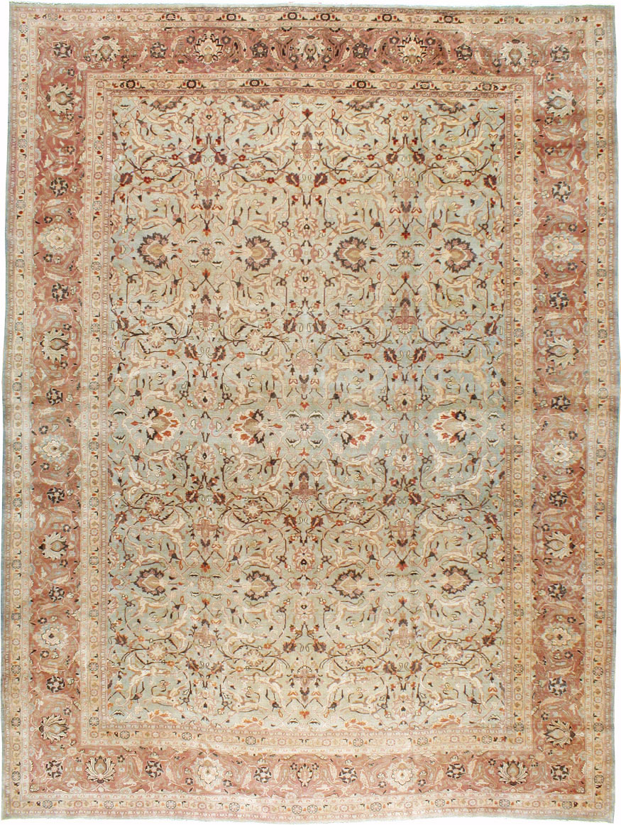 Antique Persian Mashad Carpet, No.20083 - Gss