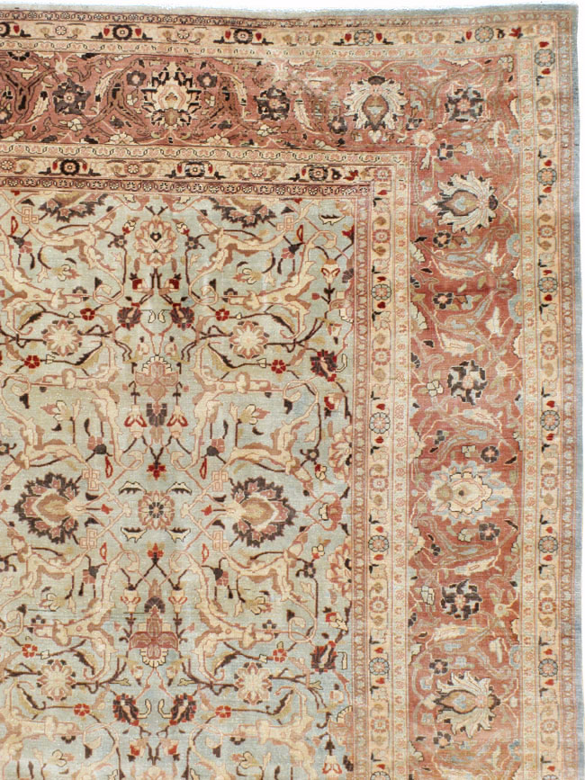 Antique Persian Mashad Carpet, No.20083 - Gss