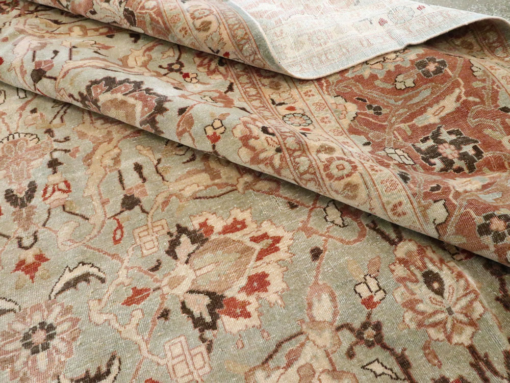 Antique Persian Mashad Carpet, No.20083 - Gss