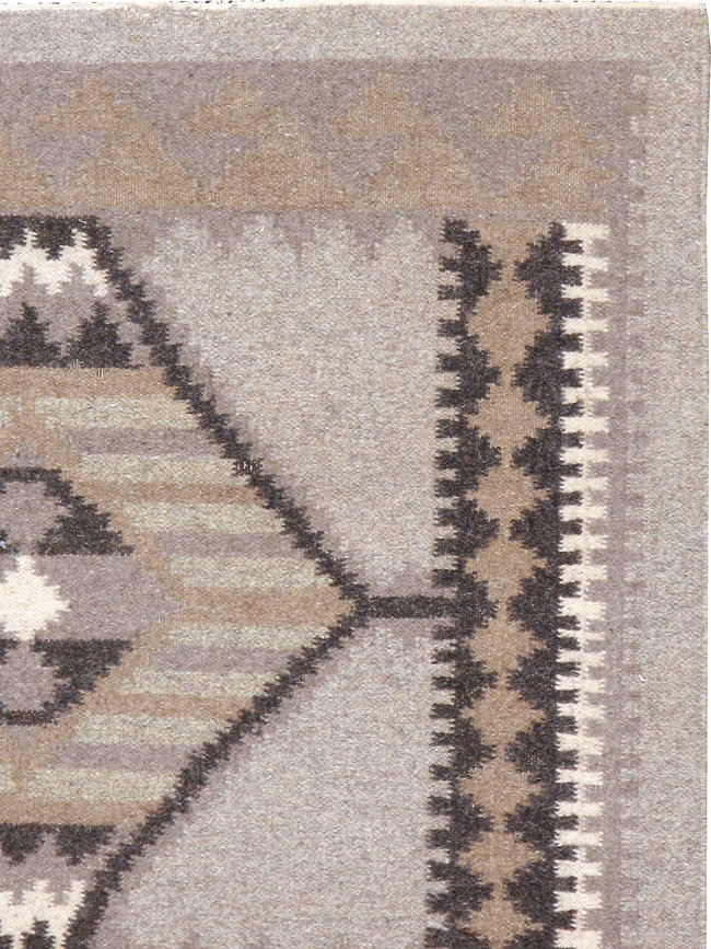 Vintage Turkish Flat-weave Kilim, No.20086 - Gss