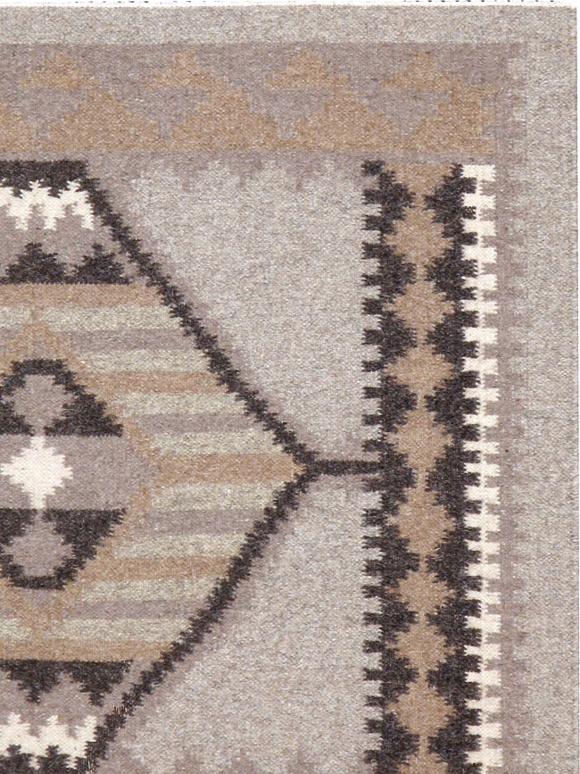 Vintage Turkish Flat-weave Kilim, No.20086 - Gss