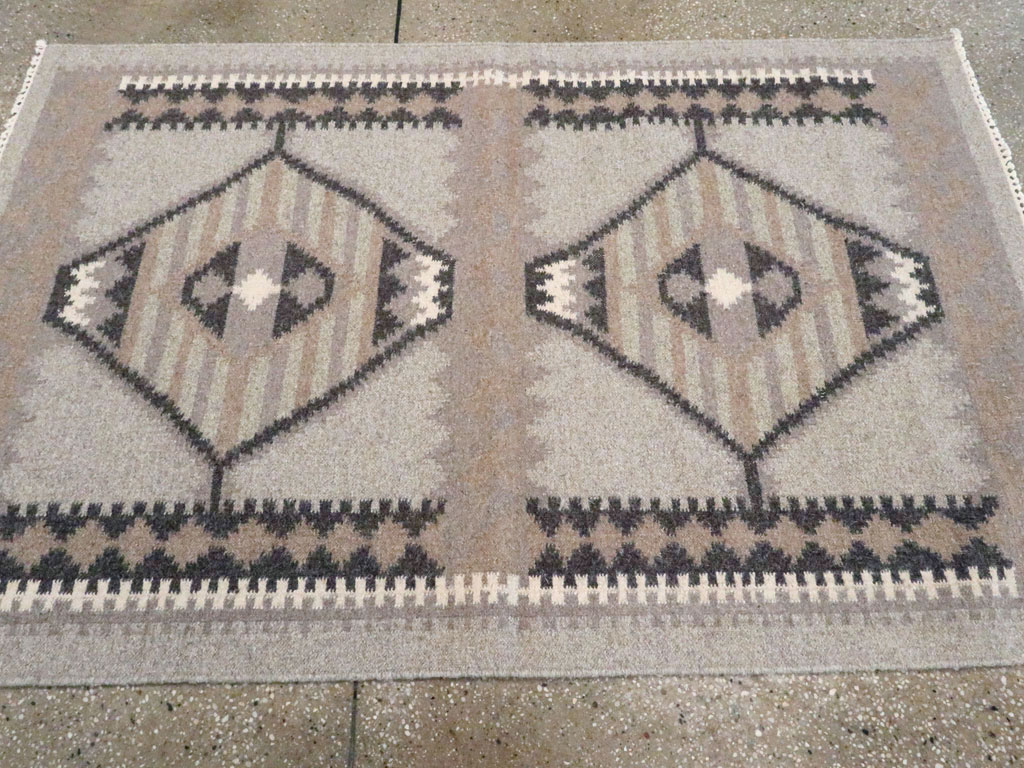 Vintage Turkish Flat-weave Kilim, No.20086 - Gss