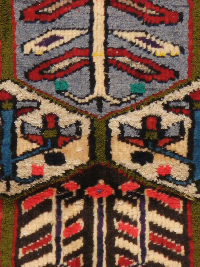 Vintage Persian Hamadan Rug, No.20107 - Gss