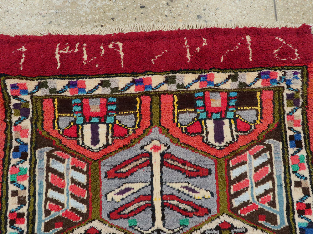 Vintage Persian Hamadan Rug, No.20107 - Gss