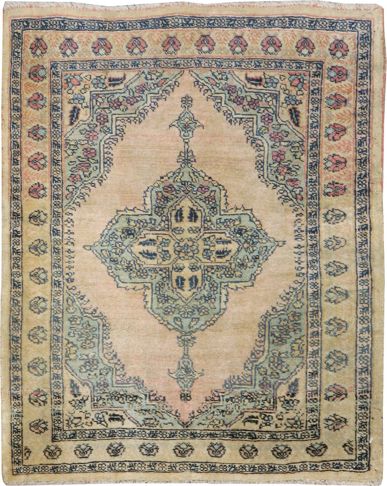 Antique Persian Tabriz Hagi Jalili Rug, No.20118 - Gss