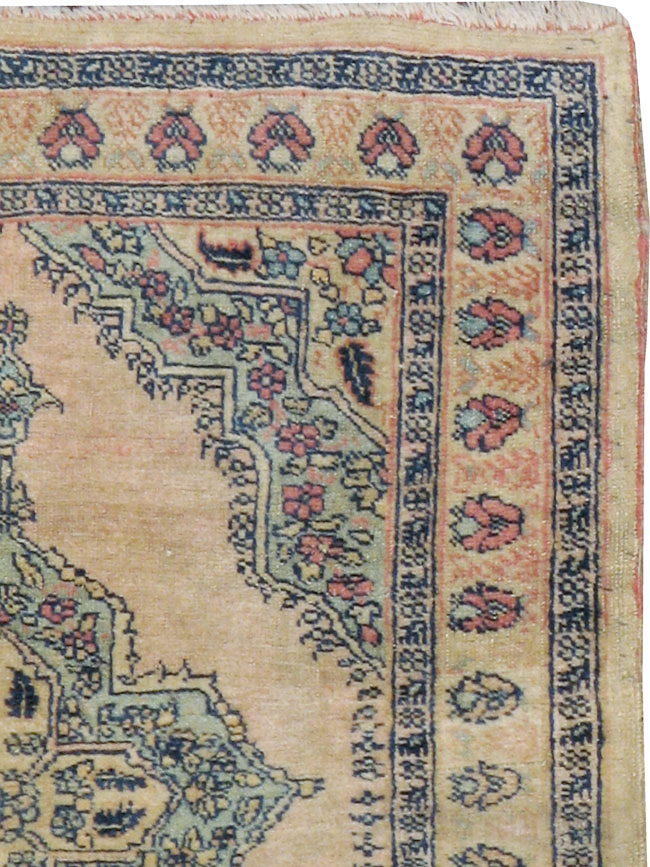 Antique Persian Tabriz Hagi Jalili Rug, No.20118 - Gss