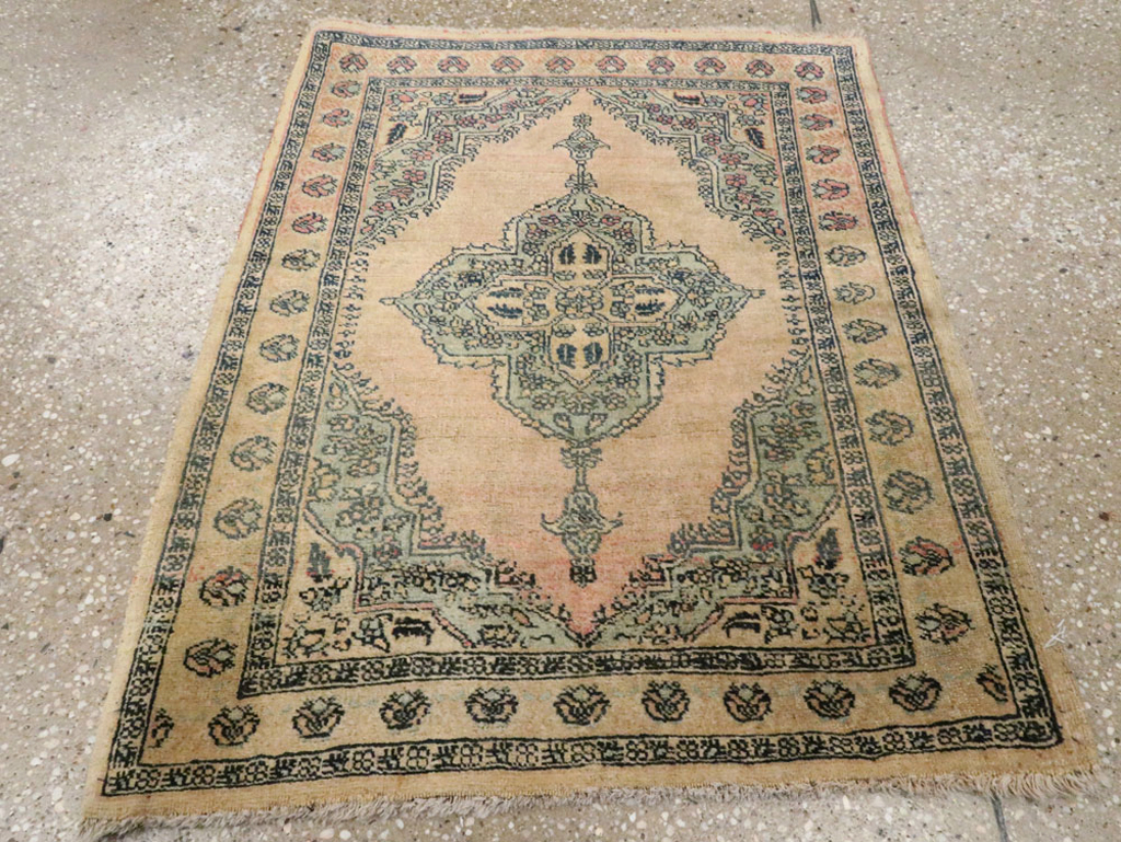 Antique Persian Tabriz Hagi Jalili Rug, No.20118 - Gss