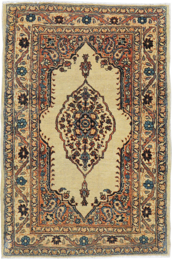 Antique Persian Tabriz Hagi Jalili Rug, No.20120 - Gss