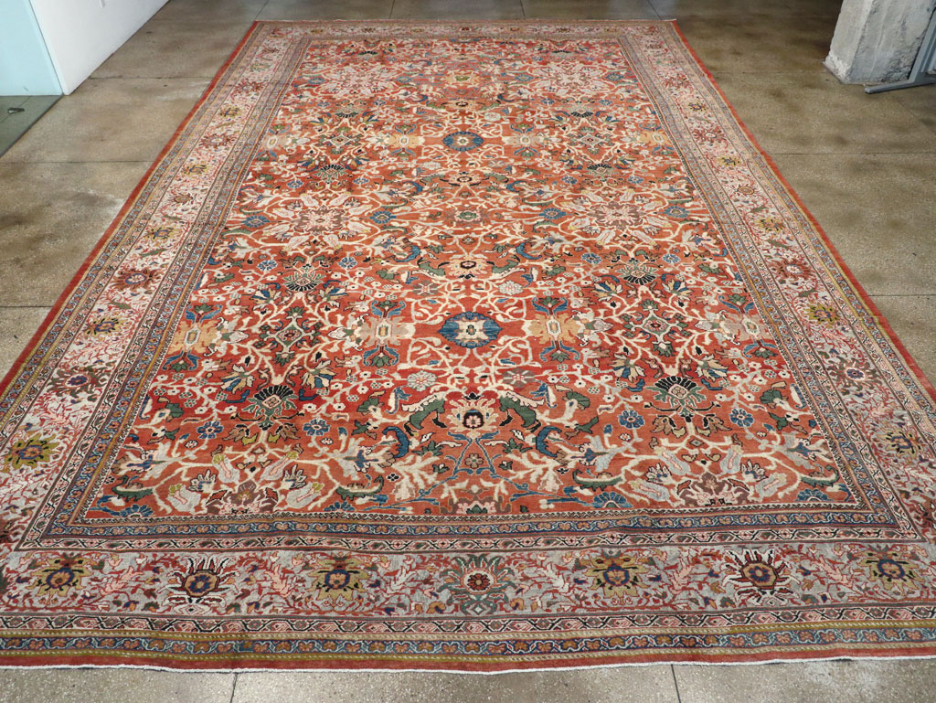 Antique Persian Mahal Carpet, No.20125 - Gss
