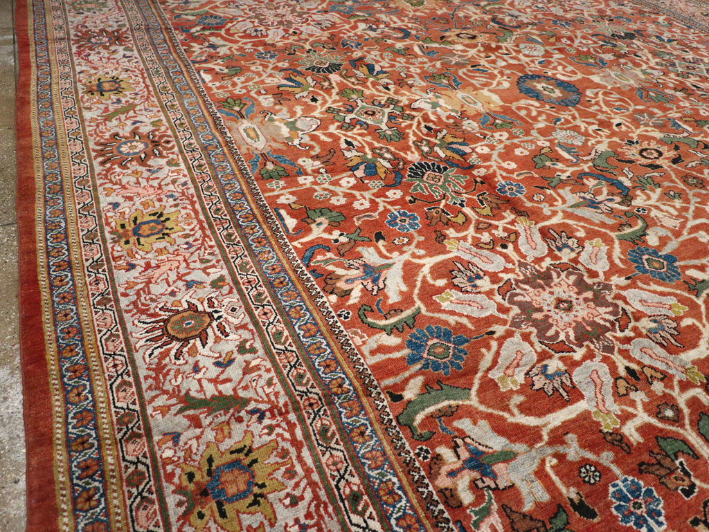 Antique Persian Mahal Carpet, No.20125 - Gss